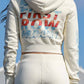 POST HUMAN NEW BORN HOODIE ZIPUP