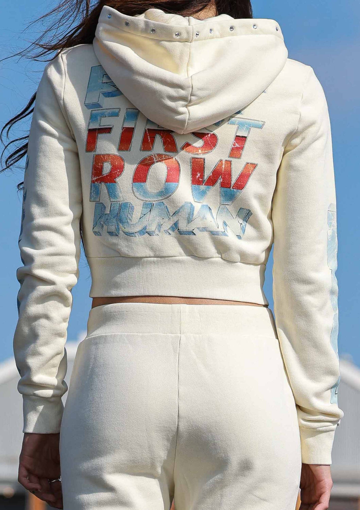 POST HUMAN NEW BORN HOODIE ZIPUP