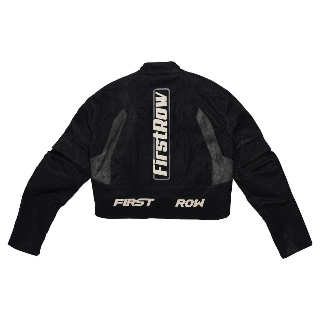Furious Motor Racing Leather Jacket for Women side view