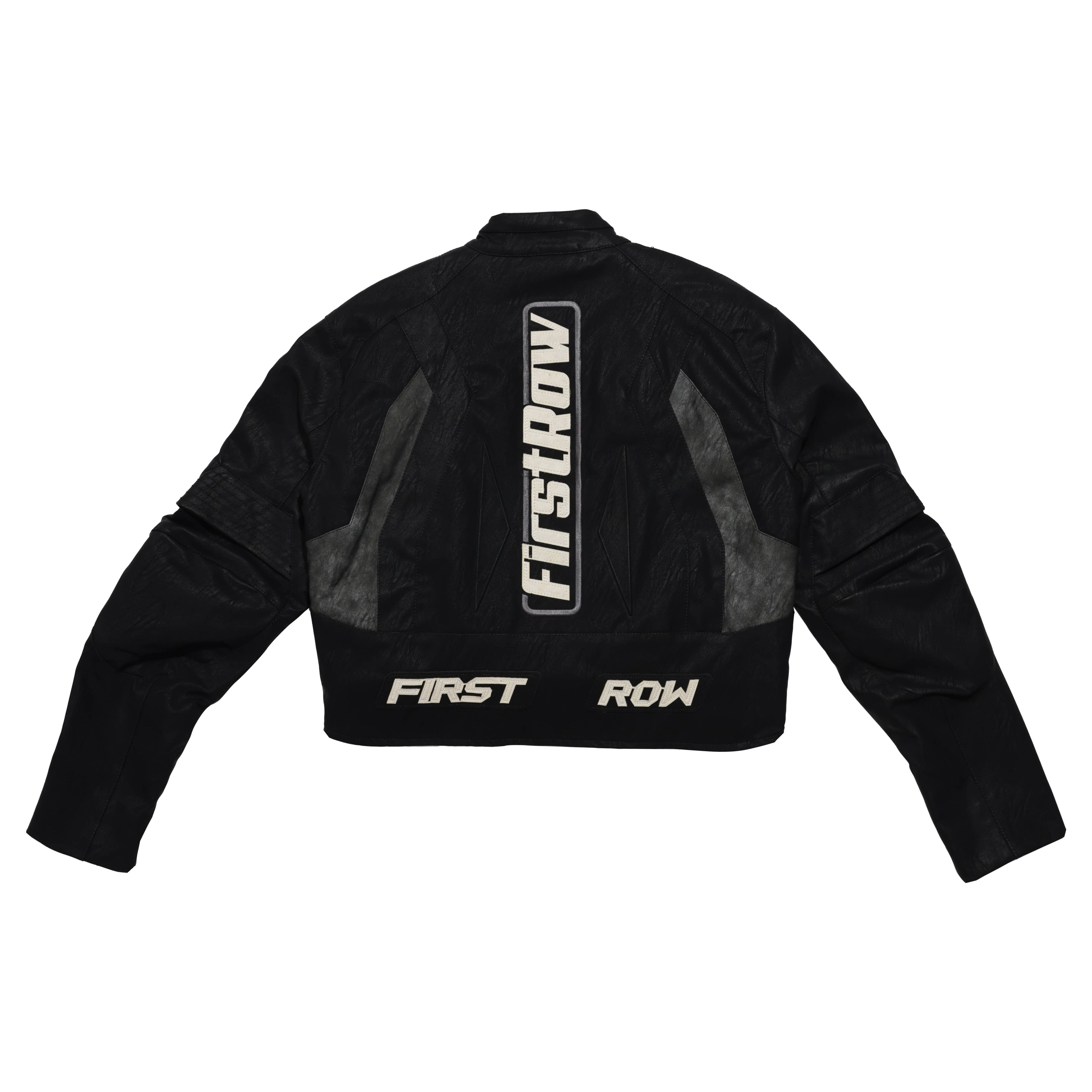 Furious Motor Racing Leather Jacket for Women side view