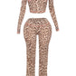 Glam Leopard lounge set