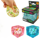 Maltose Glitter Fruit Cube Squishy Fidget Toy Stress Relief