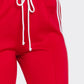 Slit Two White Stripes Flare Pants