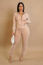 mineral washed jacket and jogger set streetwear outfit