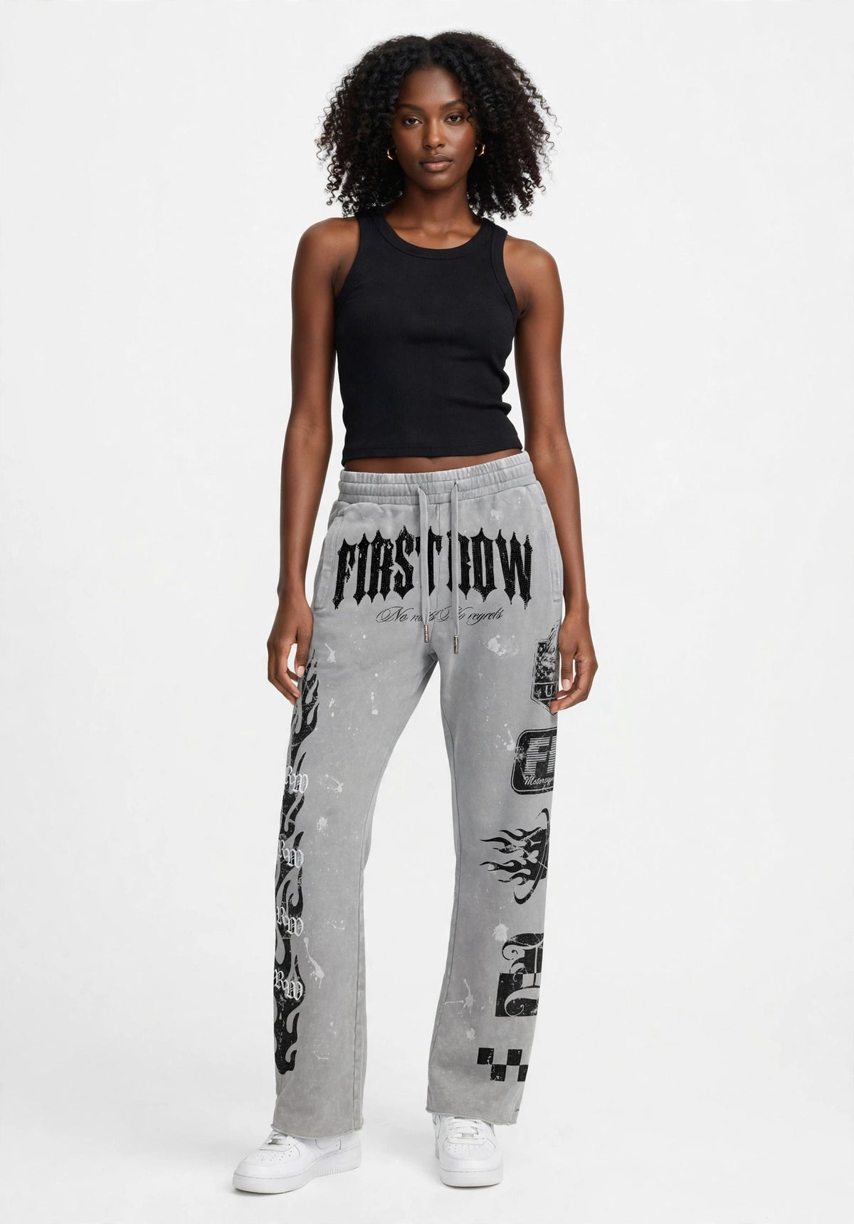 NO LIMITS NO REGRETS FLARE JOGGER