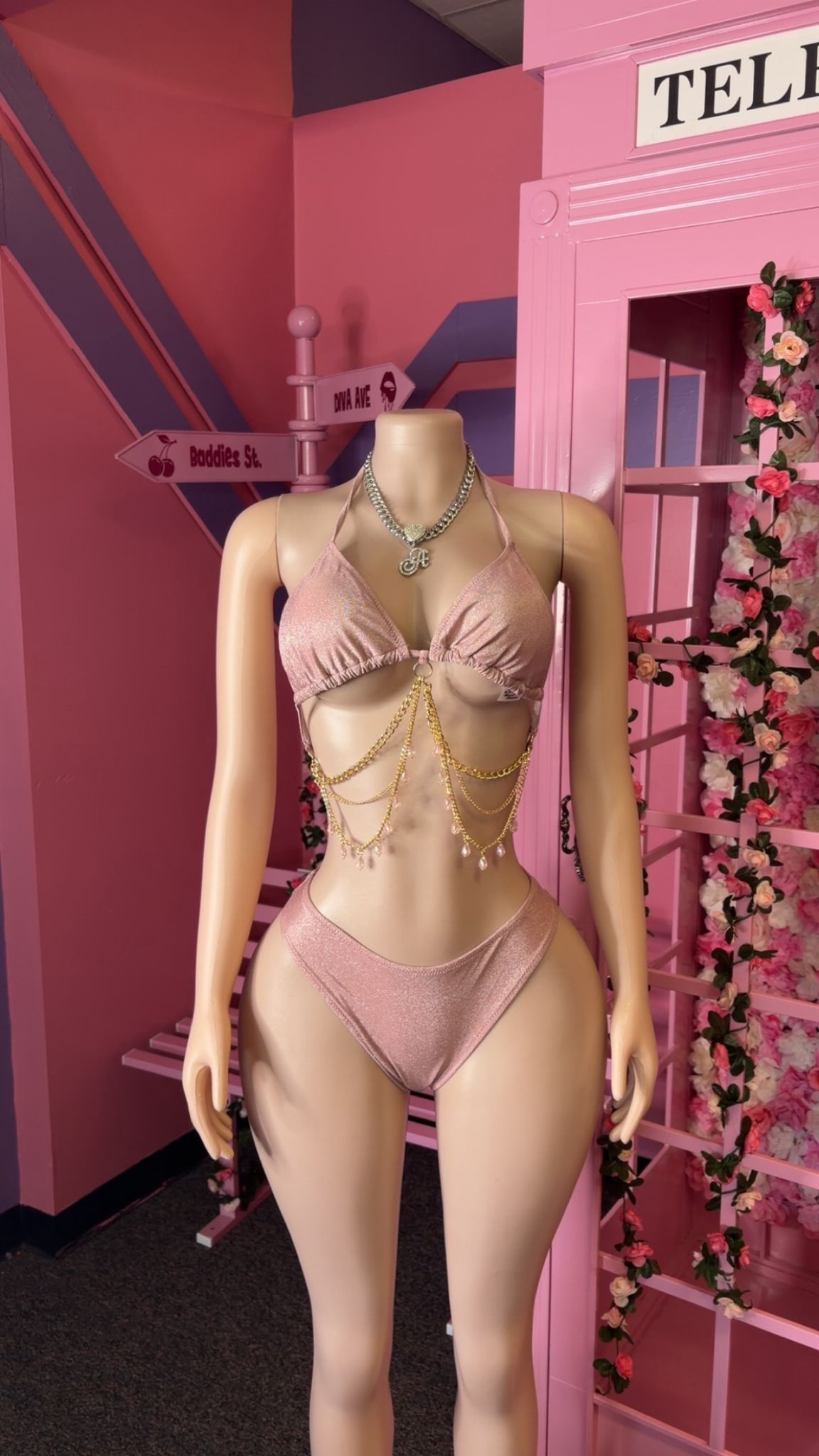 standard bikini set two piece swimsuit women