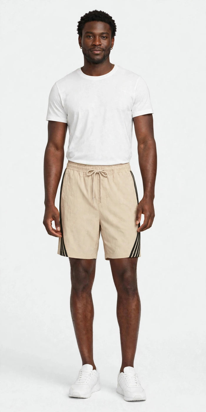 The Don stripped shorts