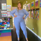 KNIT SWEATER & LEGGINGS SET (PLUS)